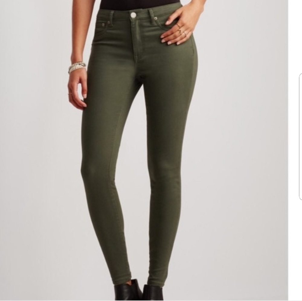 Aeropostale Olive Green Jeggings